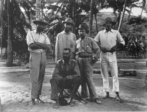 Part of the CAETS Team, Rivers far left